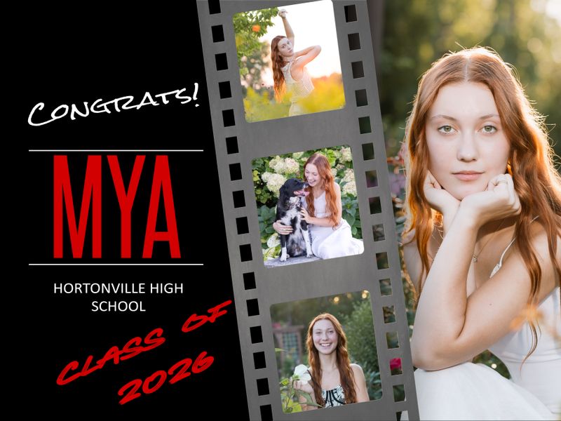 Film Strip Graduation Yard Signs - FOUR IMAGES - LOCAL PICKUP ONLY
