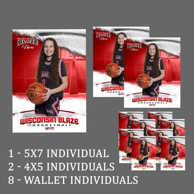 Pack-5 Blaze Individual Photo Mini Pack