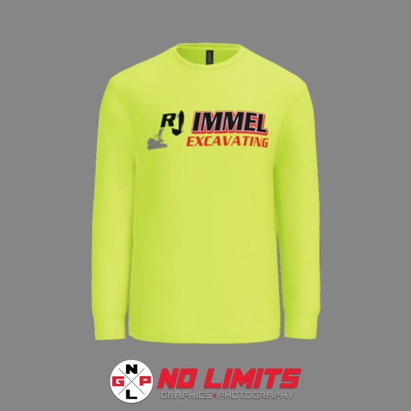 RJ IMMEL EXCAVATING GILDAN LONG SLEEVE
