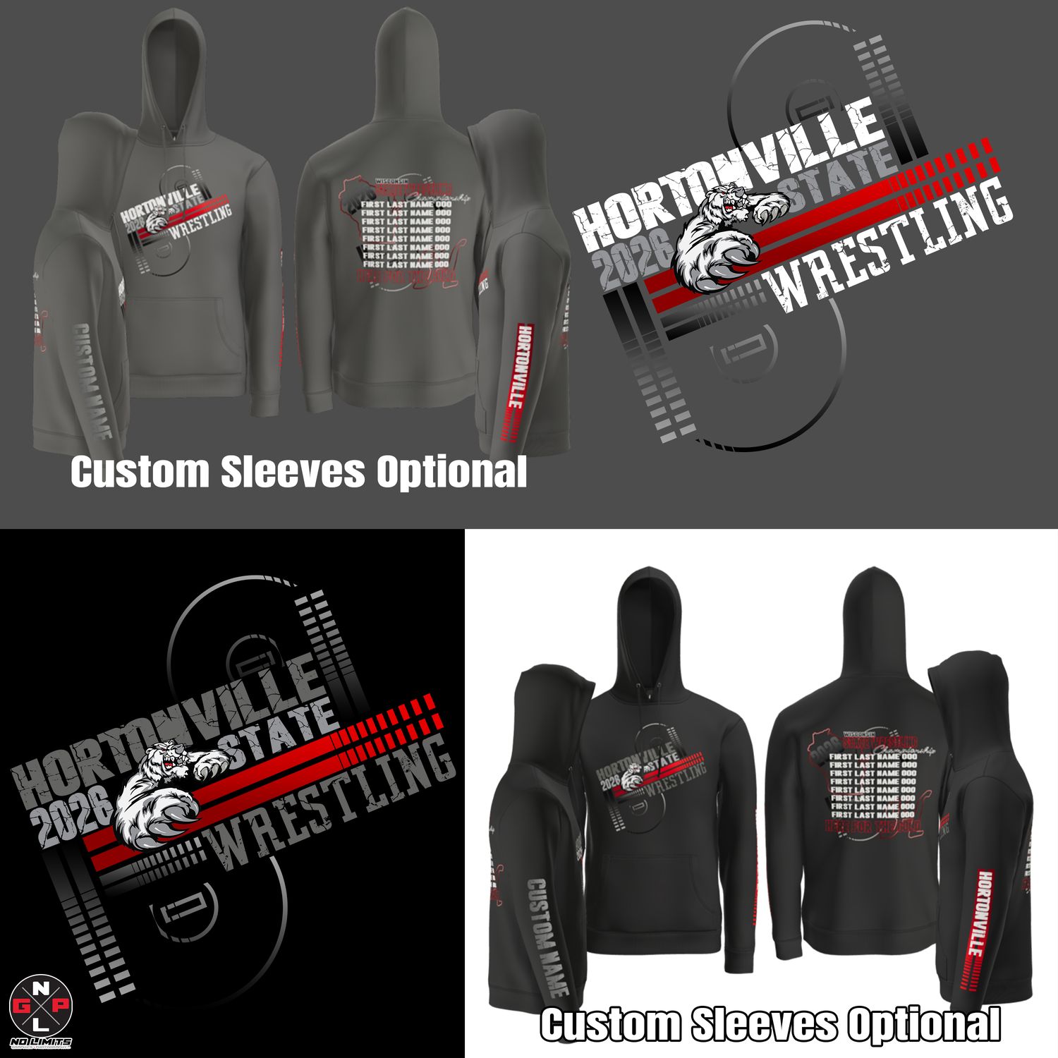 HHS BOYS &amp;/OR GIRLS INDIVIDUAL STATE WRESTLING HOODIES - ORDER DEADLINE FOR STATE IS 02/23/2026 AT NOON!