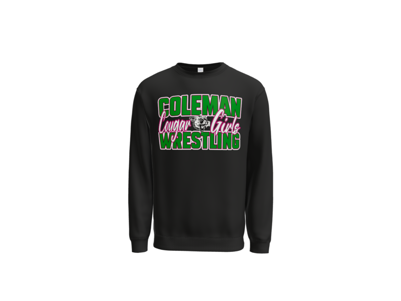 Coleman Girls Wrestling Crewneck