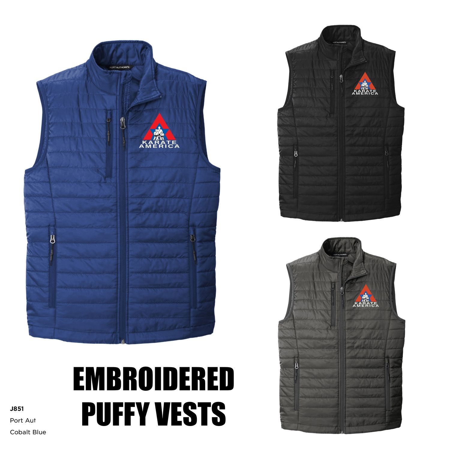 EMBROIDERED Port Authority® Packable Puffy Vest