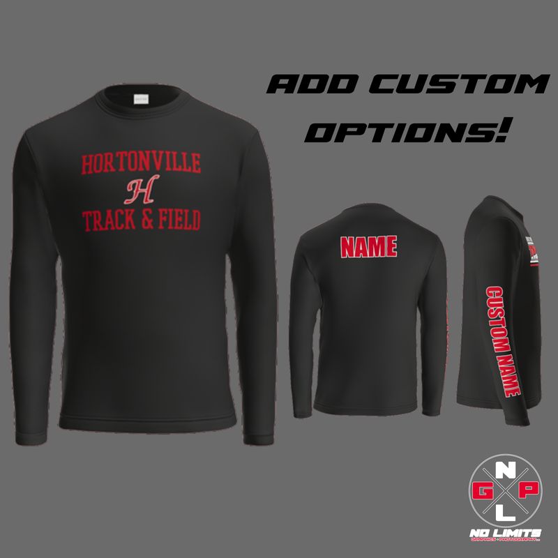 HHS Track and Field STANDARD Cotton Long Sleeve