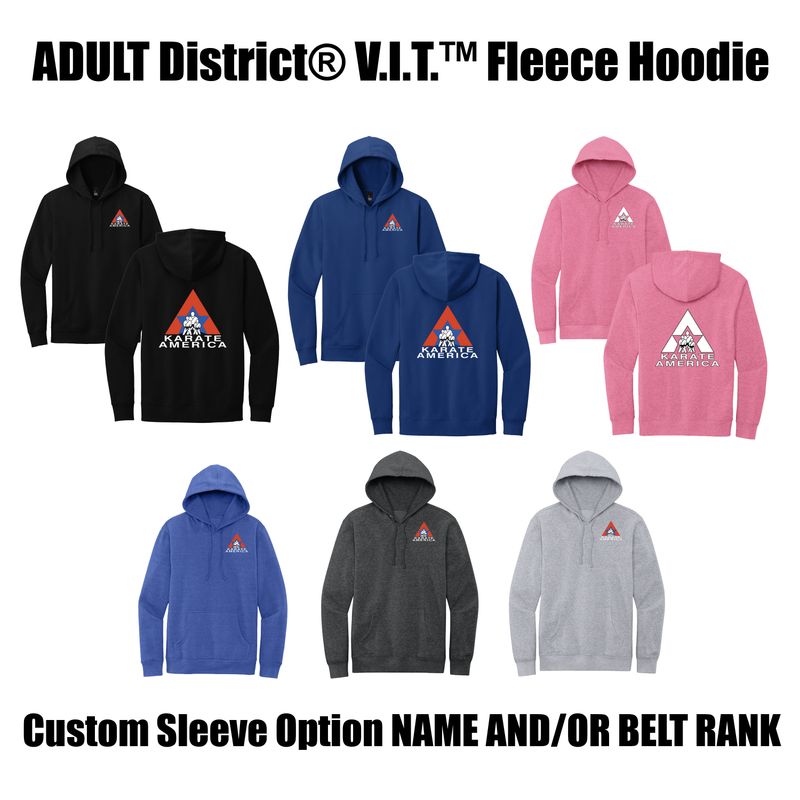 ADULT SIZES - District® Youth V.I.T.™ Fleece Hoodie
