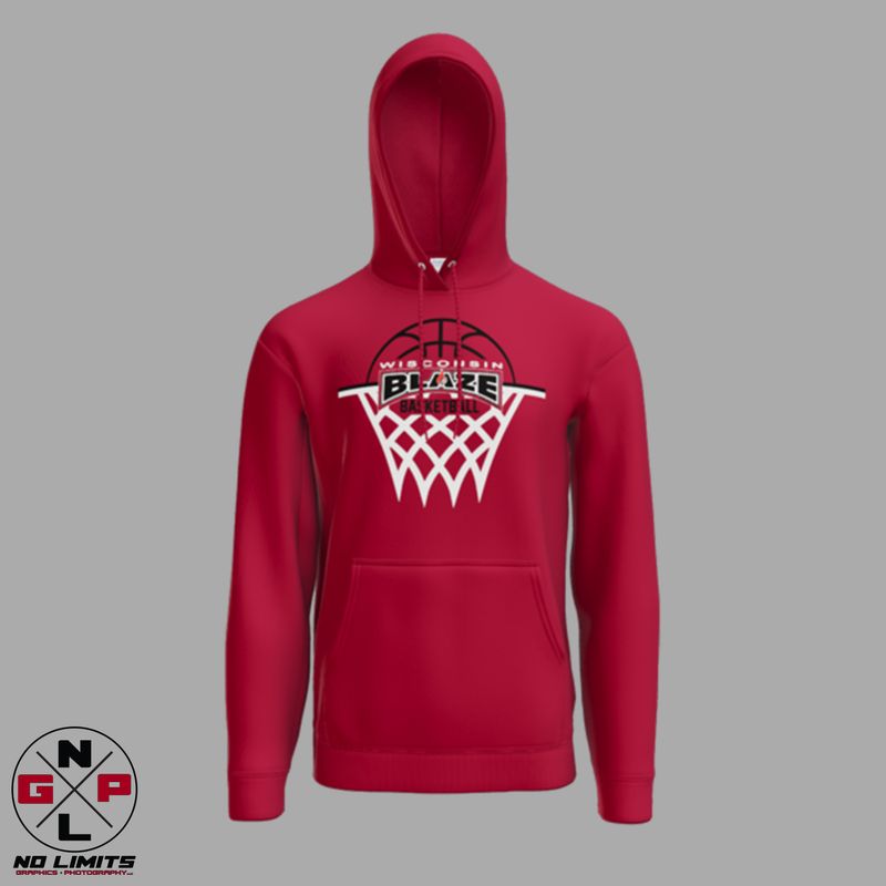 2026 Blaze Basketball Net Port and Co Hoodie