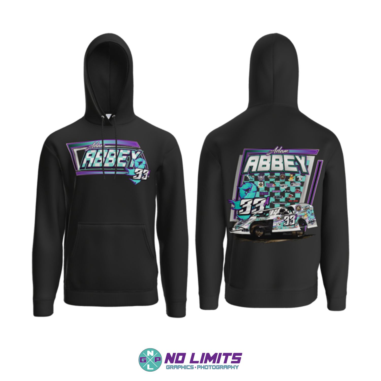 Adam Abbey Racing Hoodie