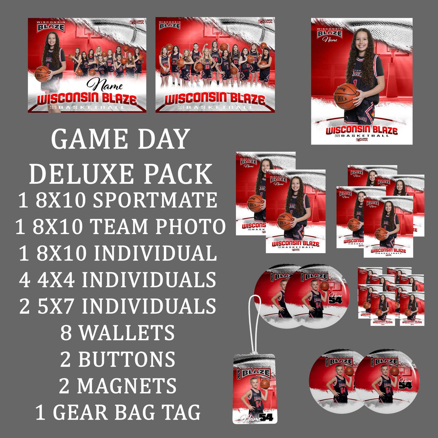 Pack-3 Blaze Deluxe Game Day Pack