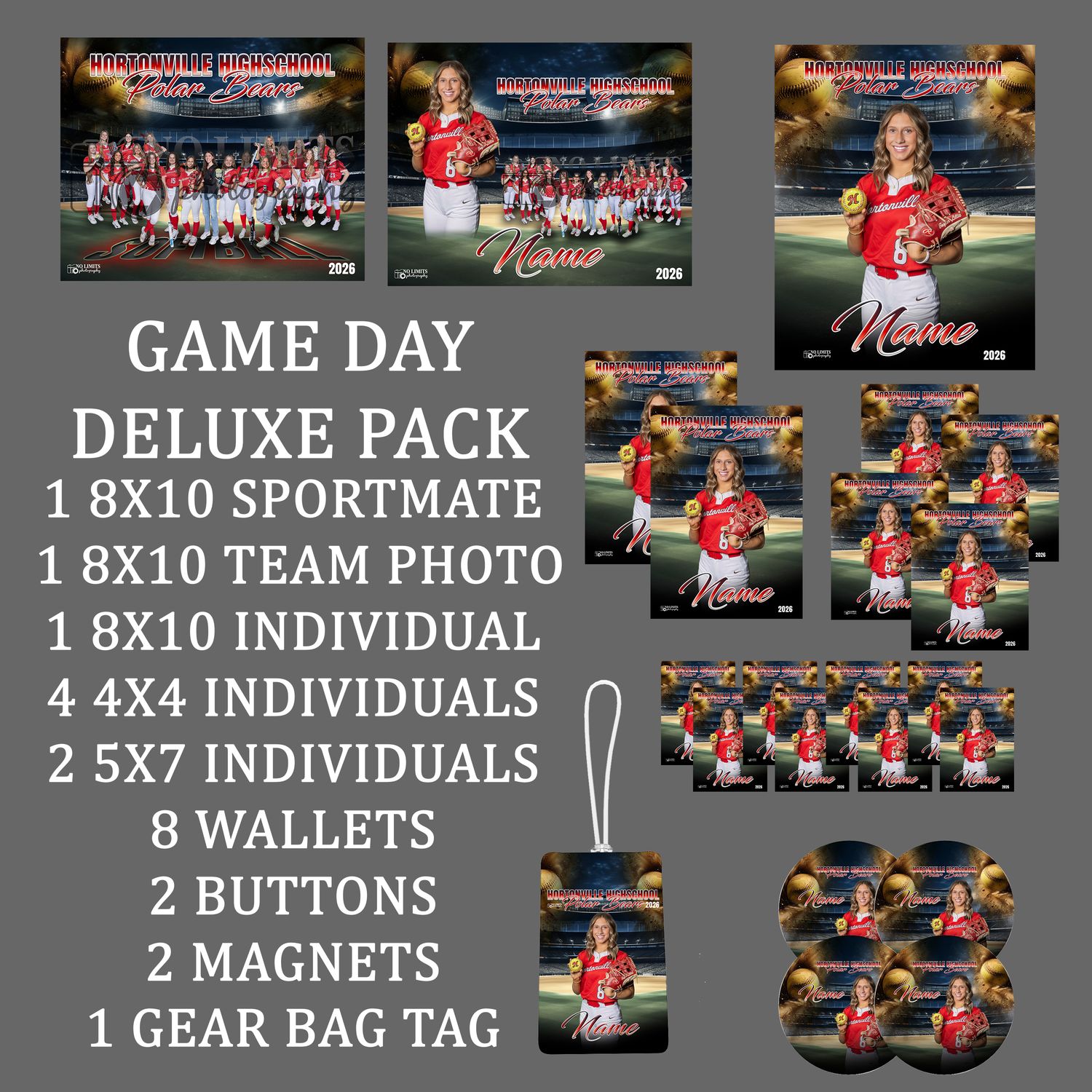 Pack-3 HHS Deluxe Game Day Pack