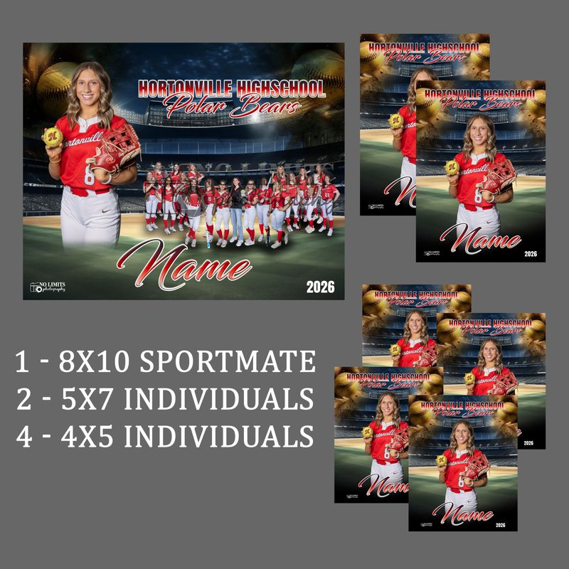 Pack -1 HHS 8x10 Sportmate Pack