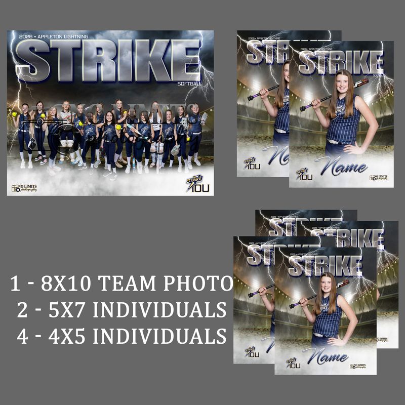 Pack-2 Strike 8X10 Teammate Pack