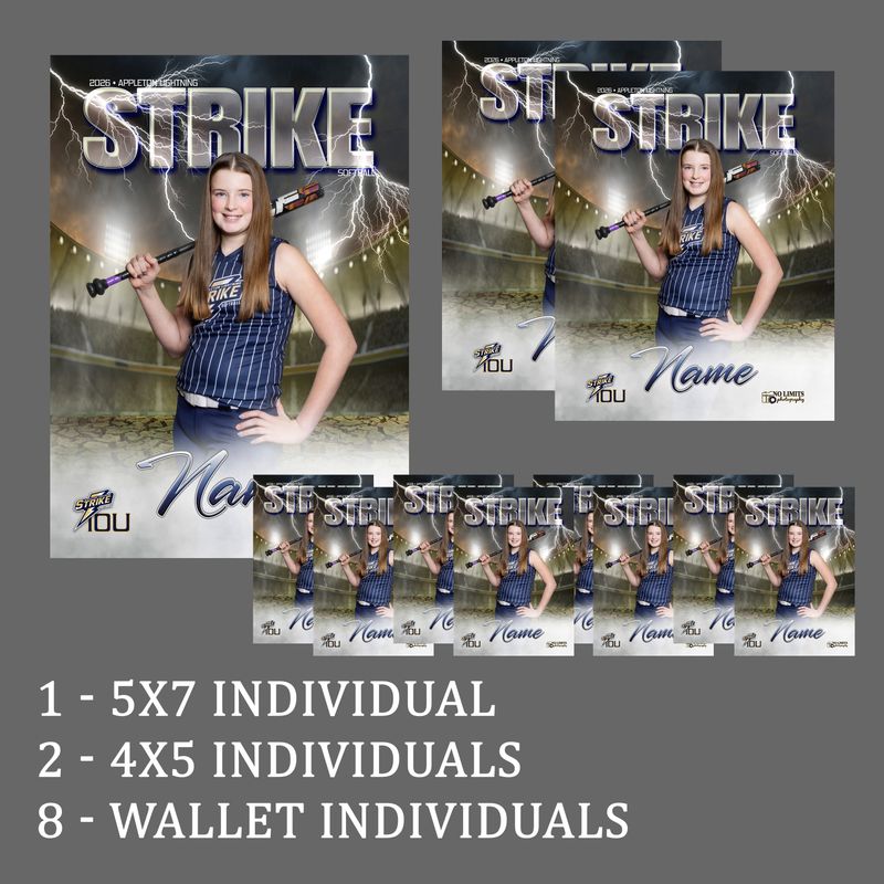 Pack-5 Strike Individual Photo Mini Pack