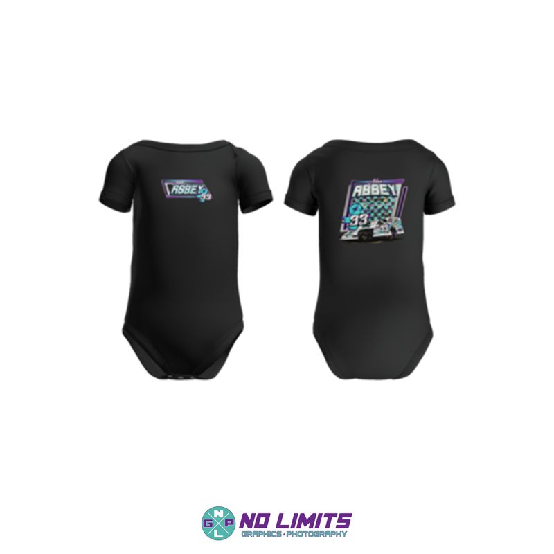 Adam Abbey Racing Baby Onsies