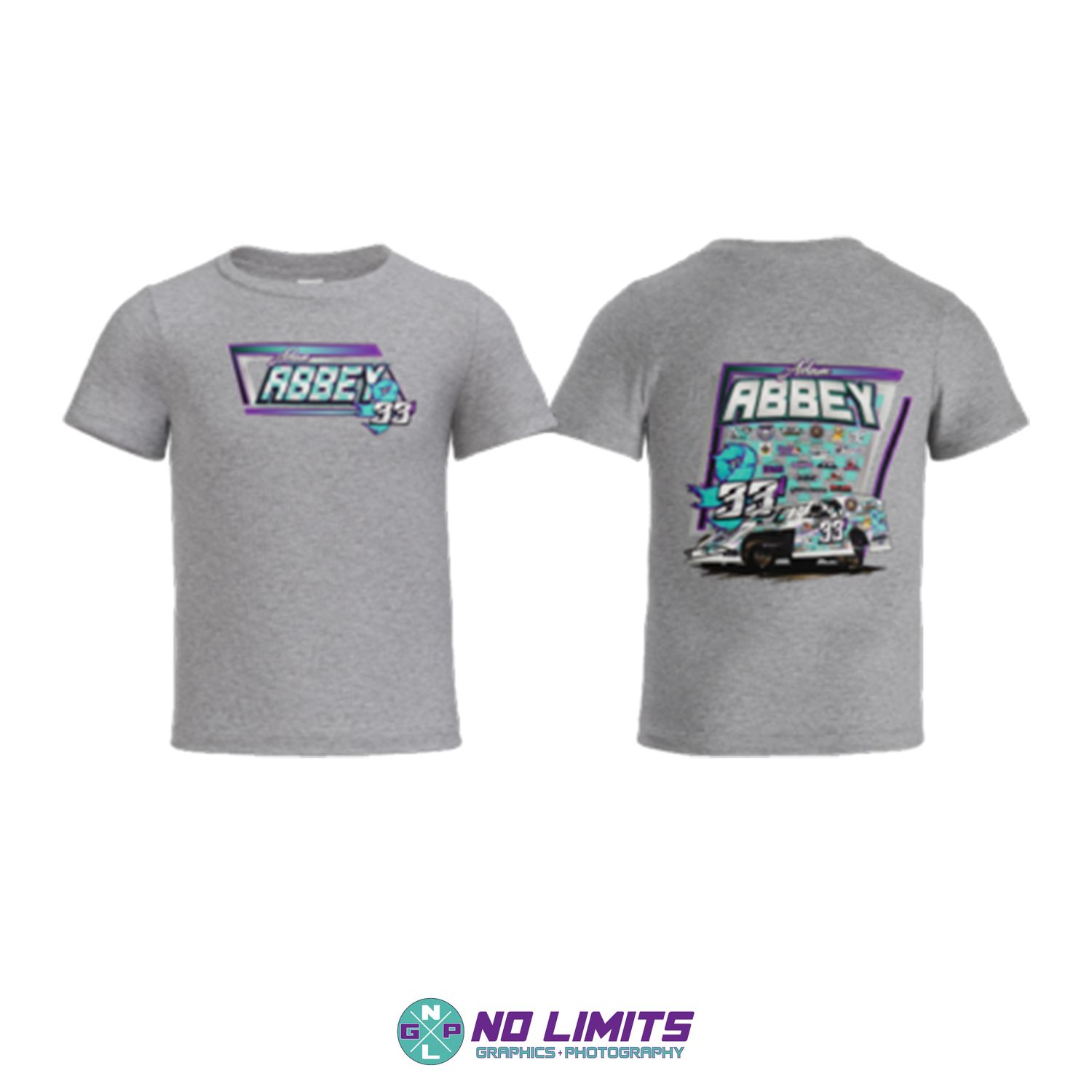 Adam Abbey Racing Toddler Tee