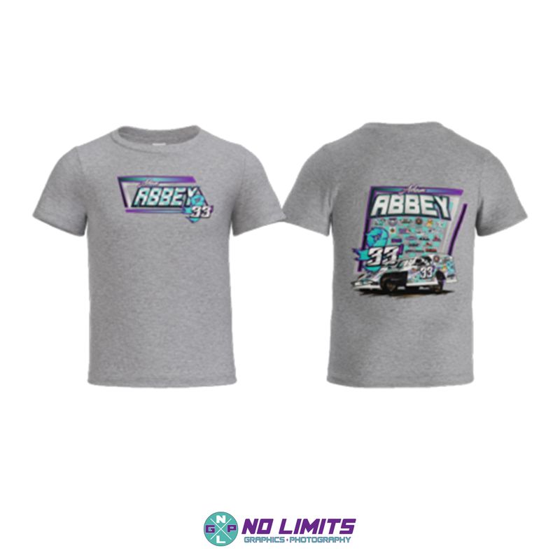 Adam Abbey Racing Toddler Tee