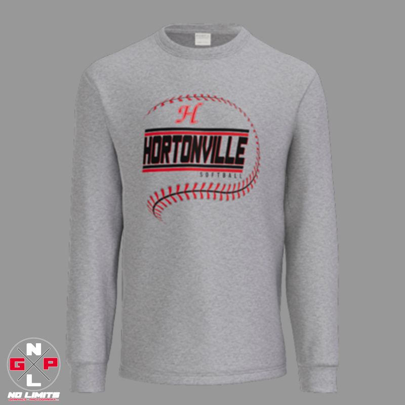 HORTONVILLE SOFTBALL SOFTBALL COTTON LONG SLEEVE