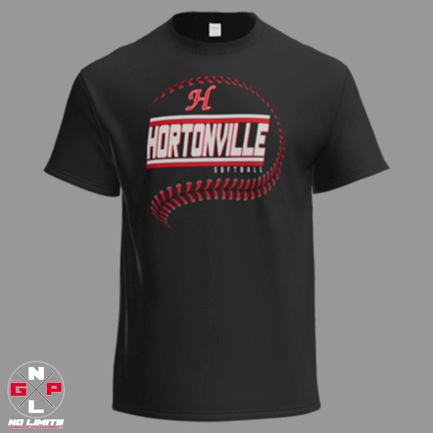 HORTONVILLE SOFTBALL SOFTBALL COTTON TEE