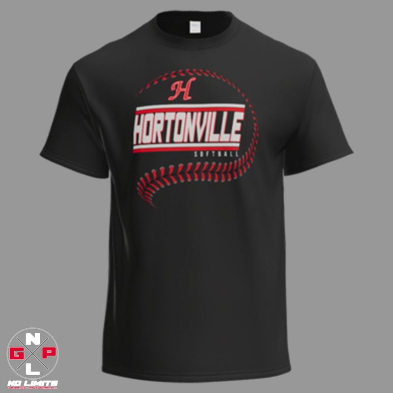 HORTONVILLE SOFTBALL SOFTBALL COTTON TEE