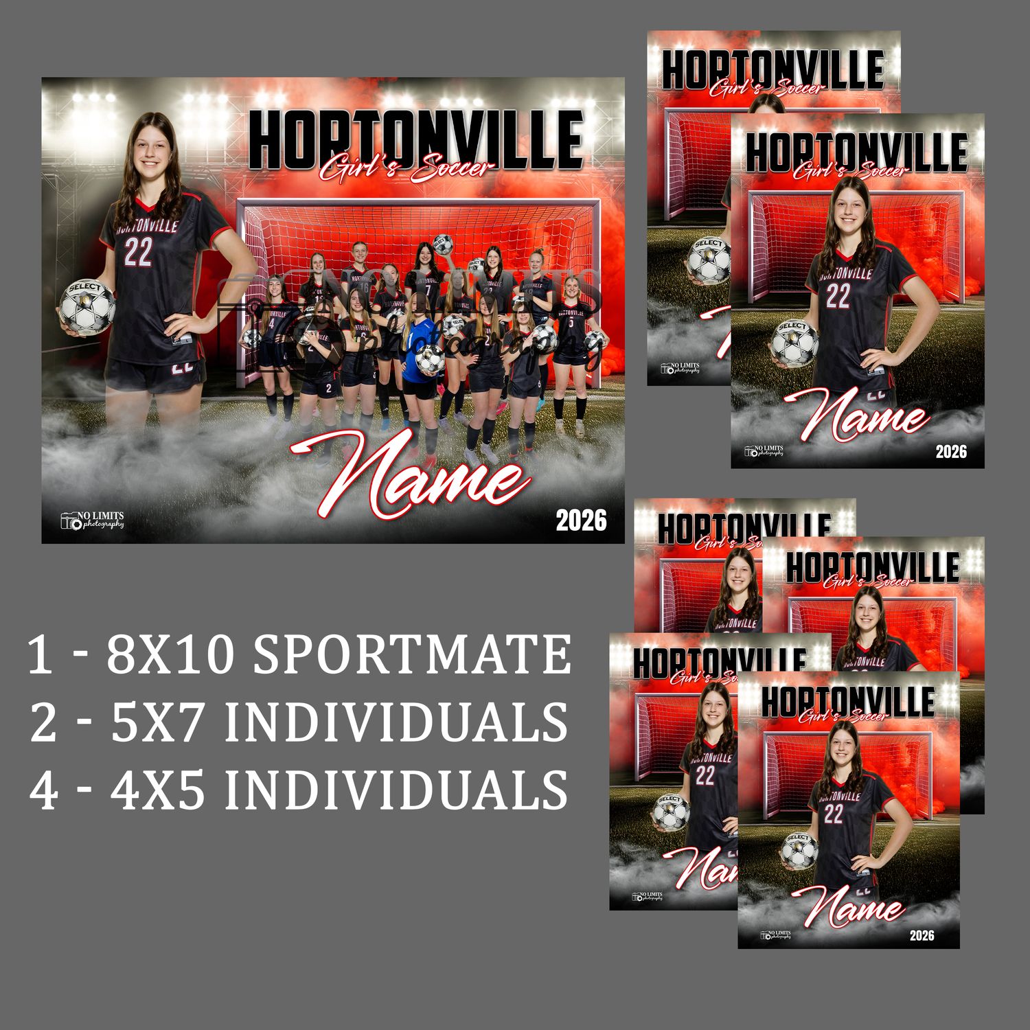 Pack -1 HHS 8x10 Sportmate Pack