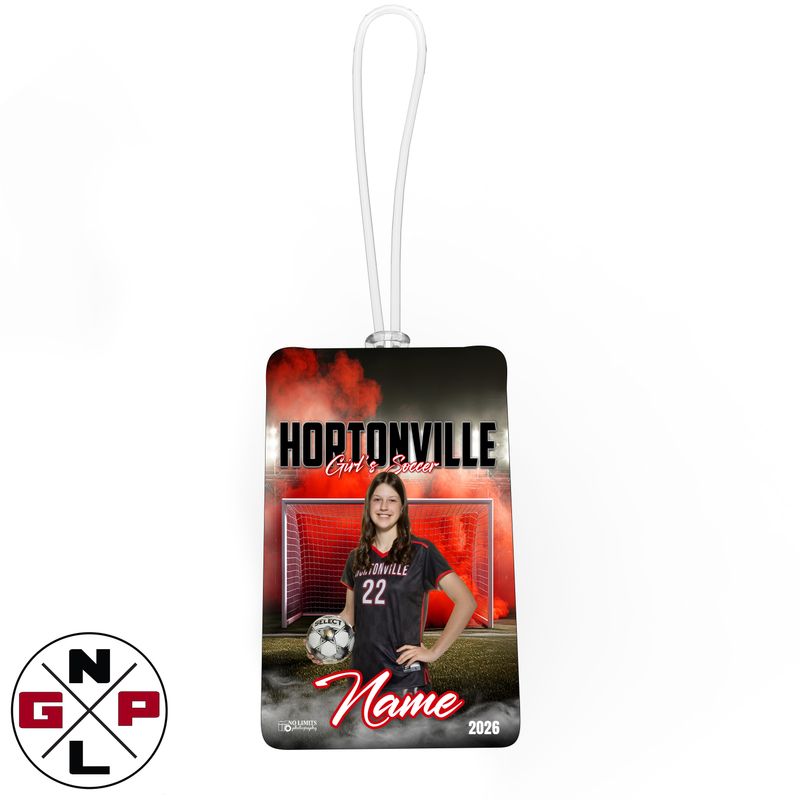 HHS Soccer Double Sided Gear Bag Tag