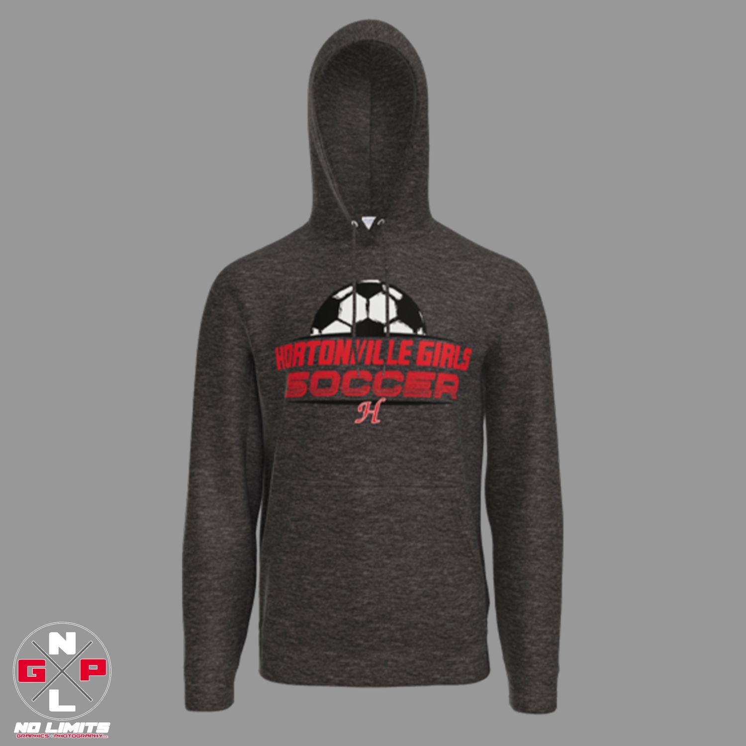 HORTONVILLE SOCCER COTTON HOODIE