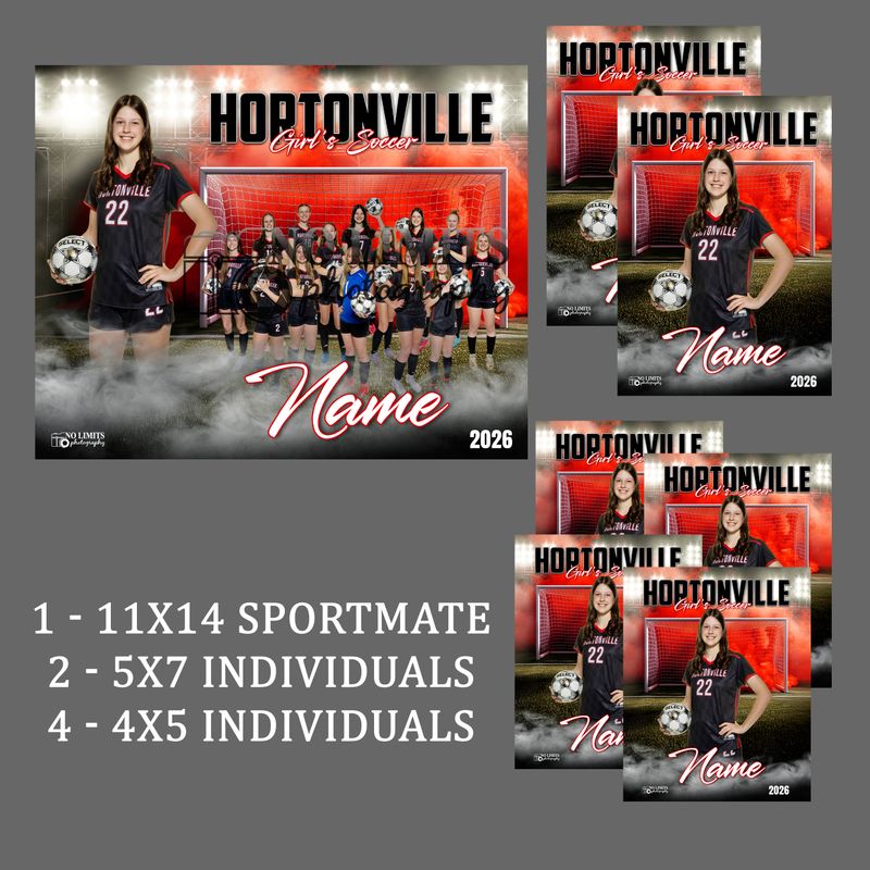 Pack -8 HHS 11x14 Sportmate Pack