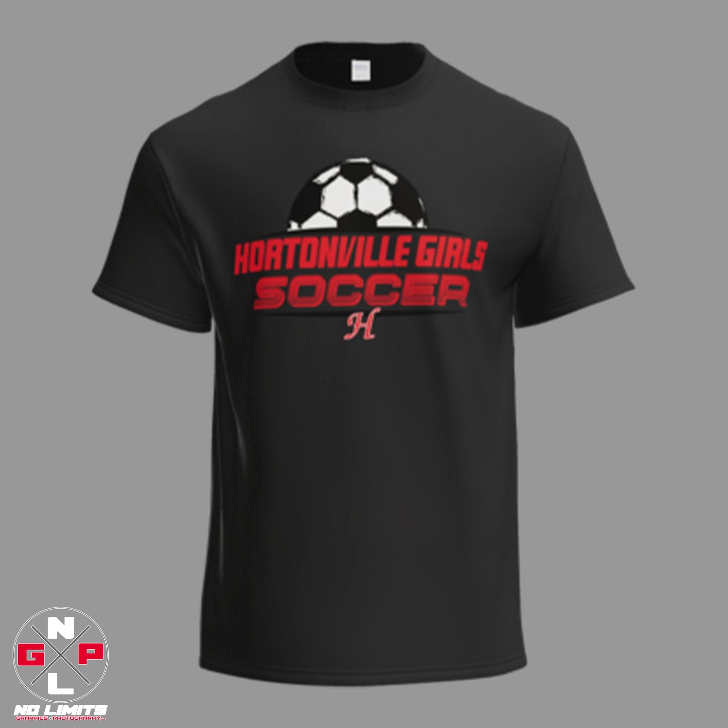 HORTONVILLE SOFTBALL SOCCER COTTON TEE