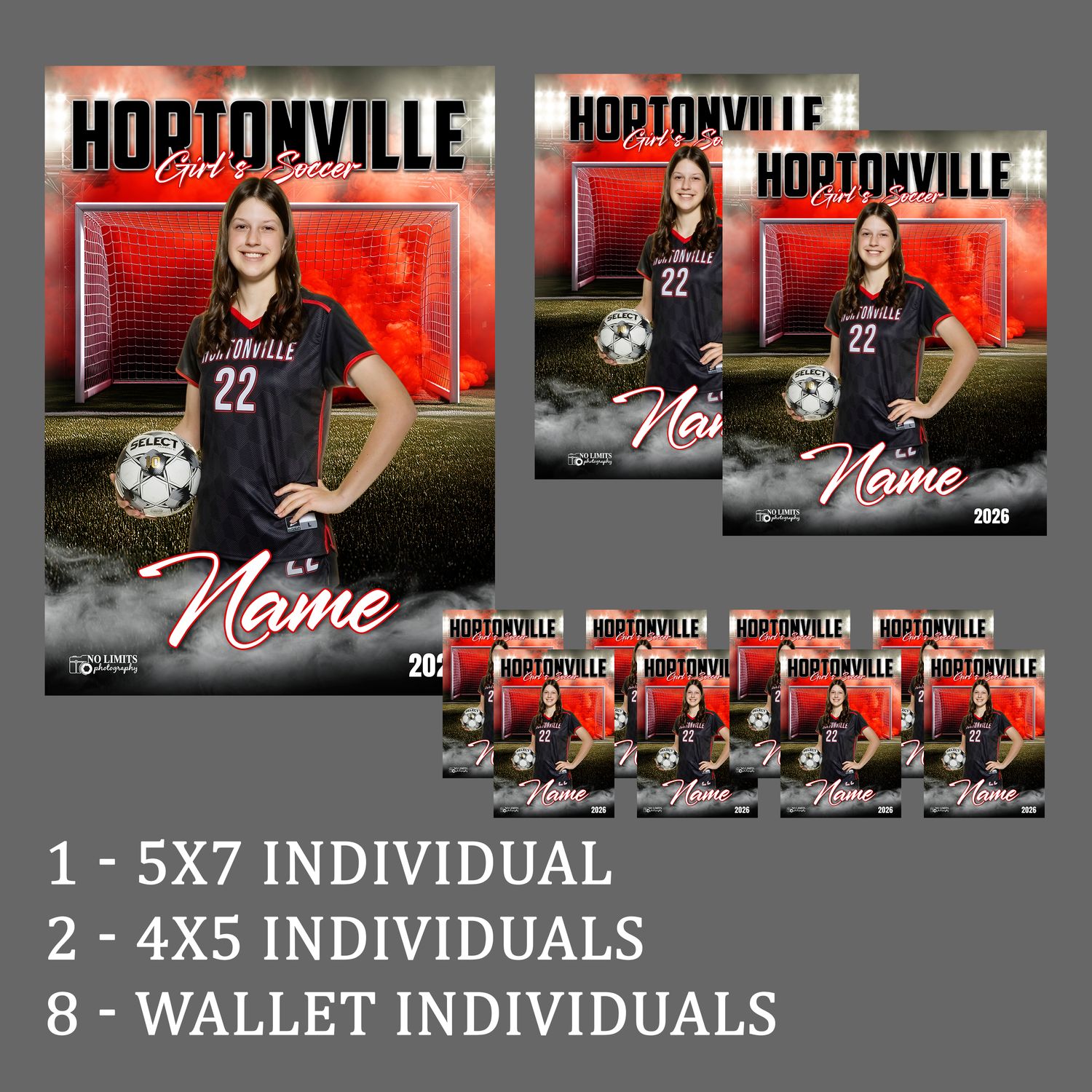 Pack-5 HHS Individual Photo Mini Pack