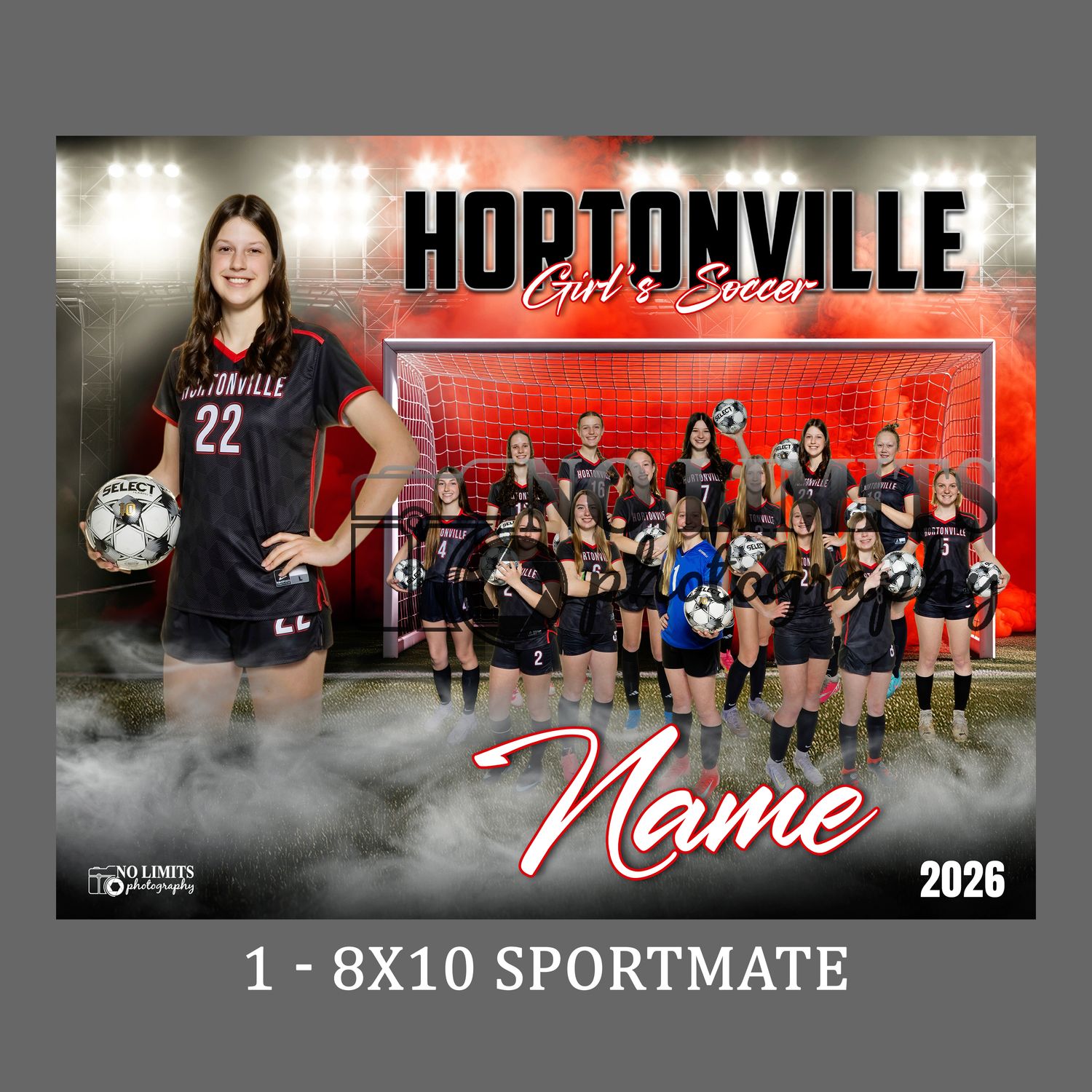 Pack-7 HHS 8X10 Sportmate Photo Print ONLY