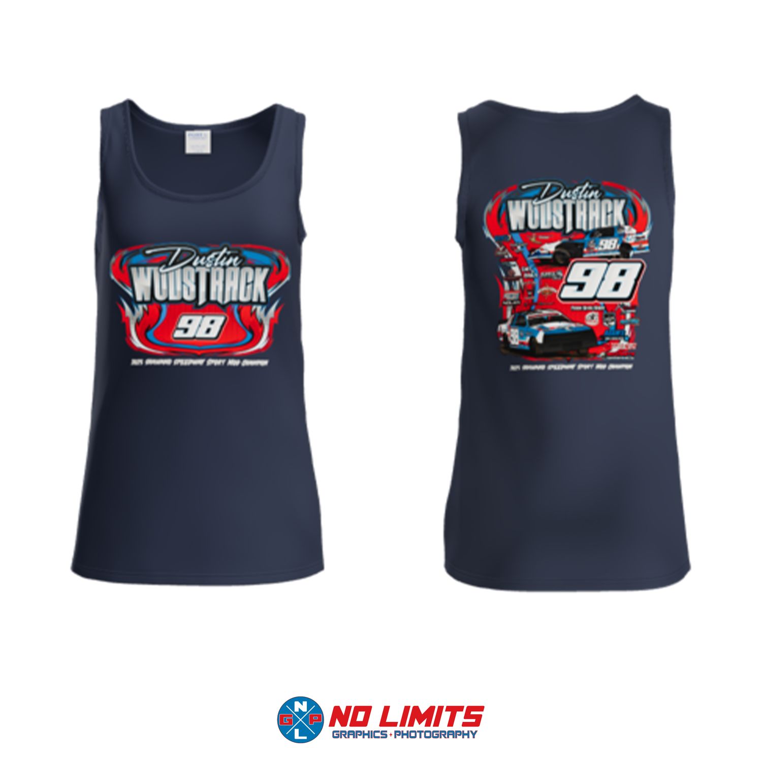 Dustin Wudstrack Racing 2026 Women's Cotton Tank Top
