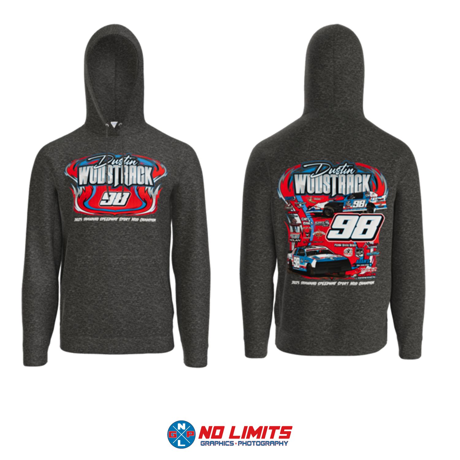 Dustin Wudstrack Racing 2026 Adult Hoodie