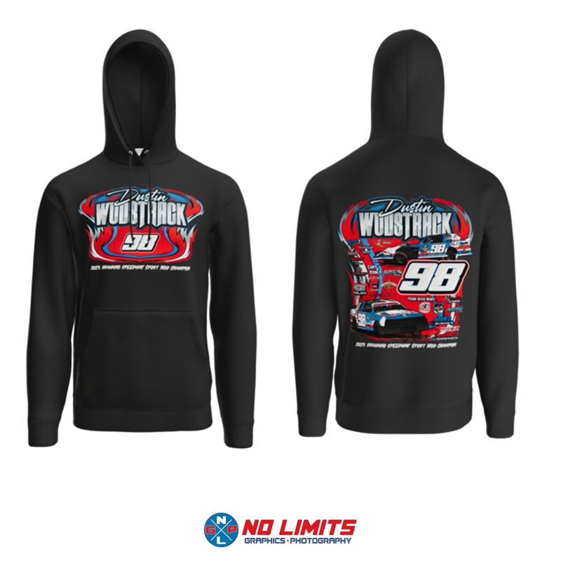 Dustin Wudstrack Racing 2026 Youth Hoodie