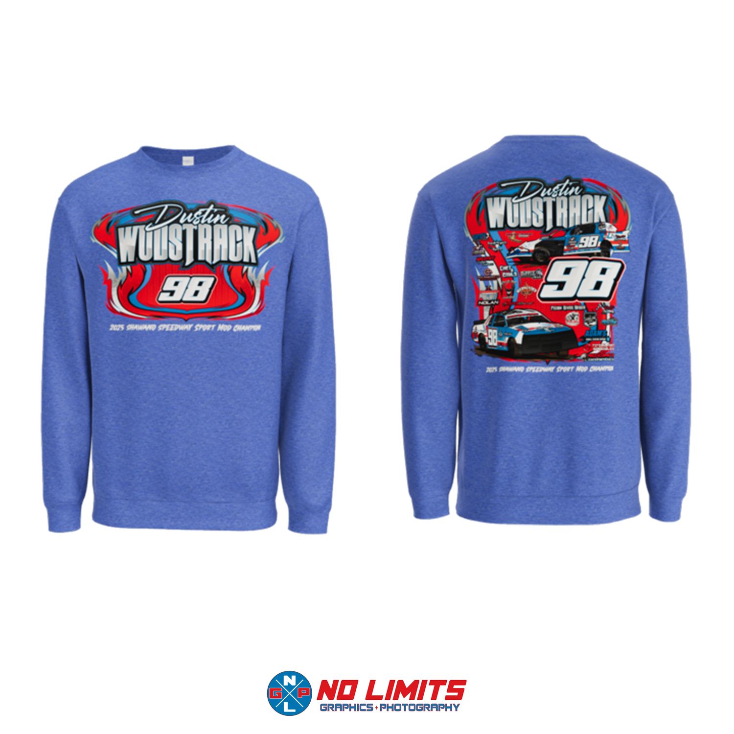 Dustin Wudstrack Racing 2026 Crewneck
