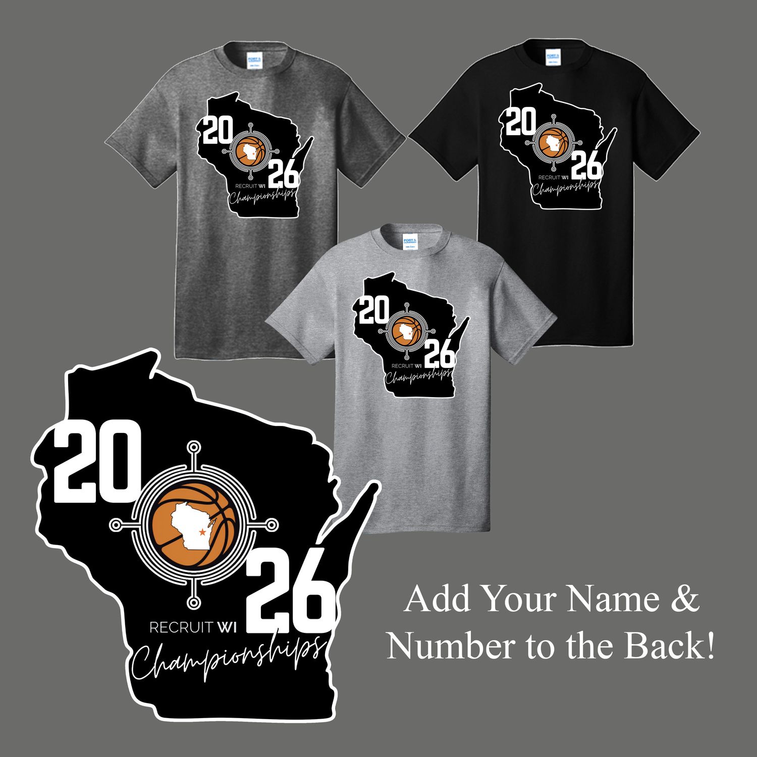Recruit WI Championship Merch
