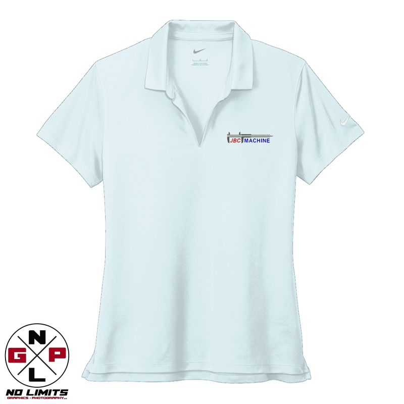 Embroidered JBC Machine Women's NIKE Dri-FIT Polo