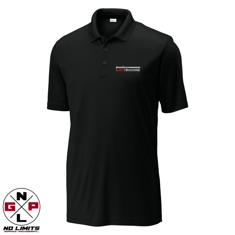 Embroidered JBC Machine Sport-Tek PosiCharge Competitor Polo