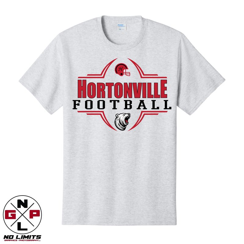 HORTONVILLE FOOTBALL TEE