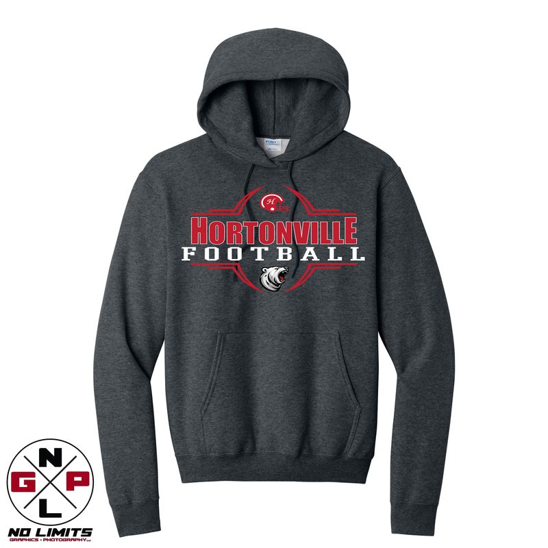 HORTONVILLE FOOTBALL HOODIE