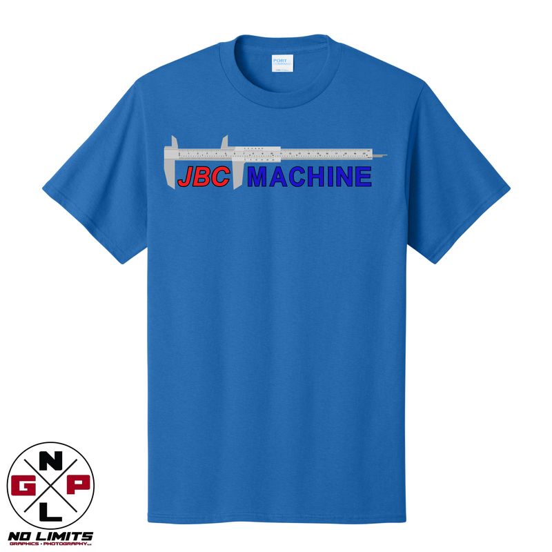 Front Only JBC Machine Port and Co Tall Tee