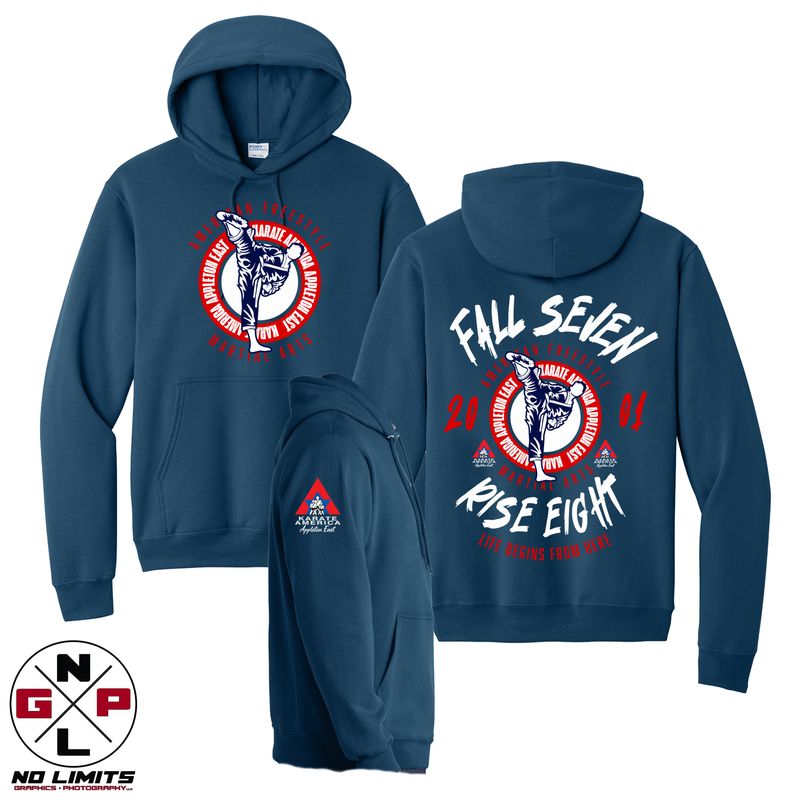 Fall Seven, Rise Eight Hoodie