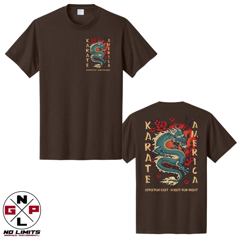 Japanese Dragon Class Workout Tee