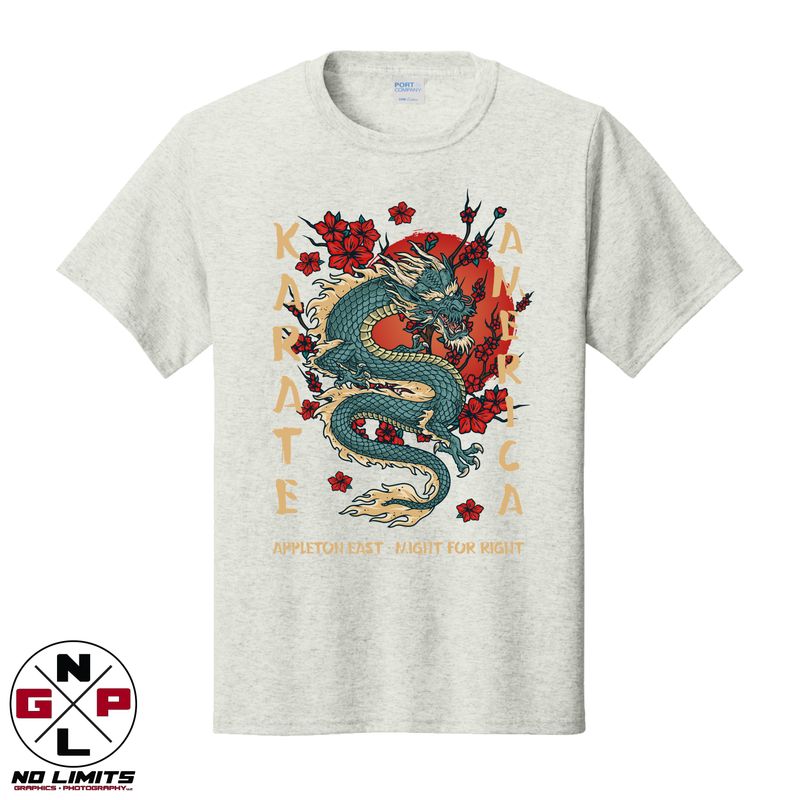 Japanese Dragon Class Workout Tee
