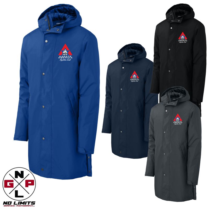 Karate America Appleton East Embroidered Adult Parkas