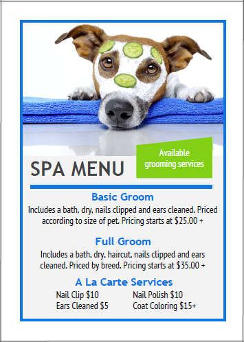 dog grooming prices by breed