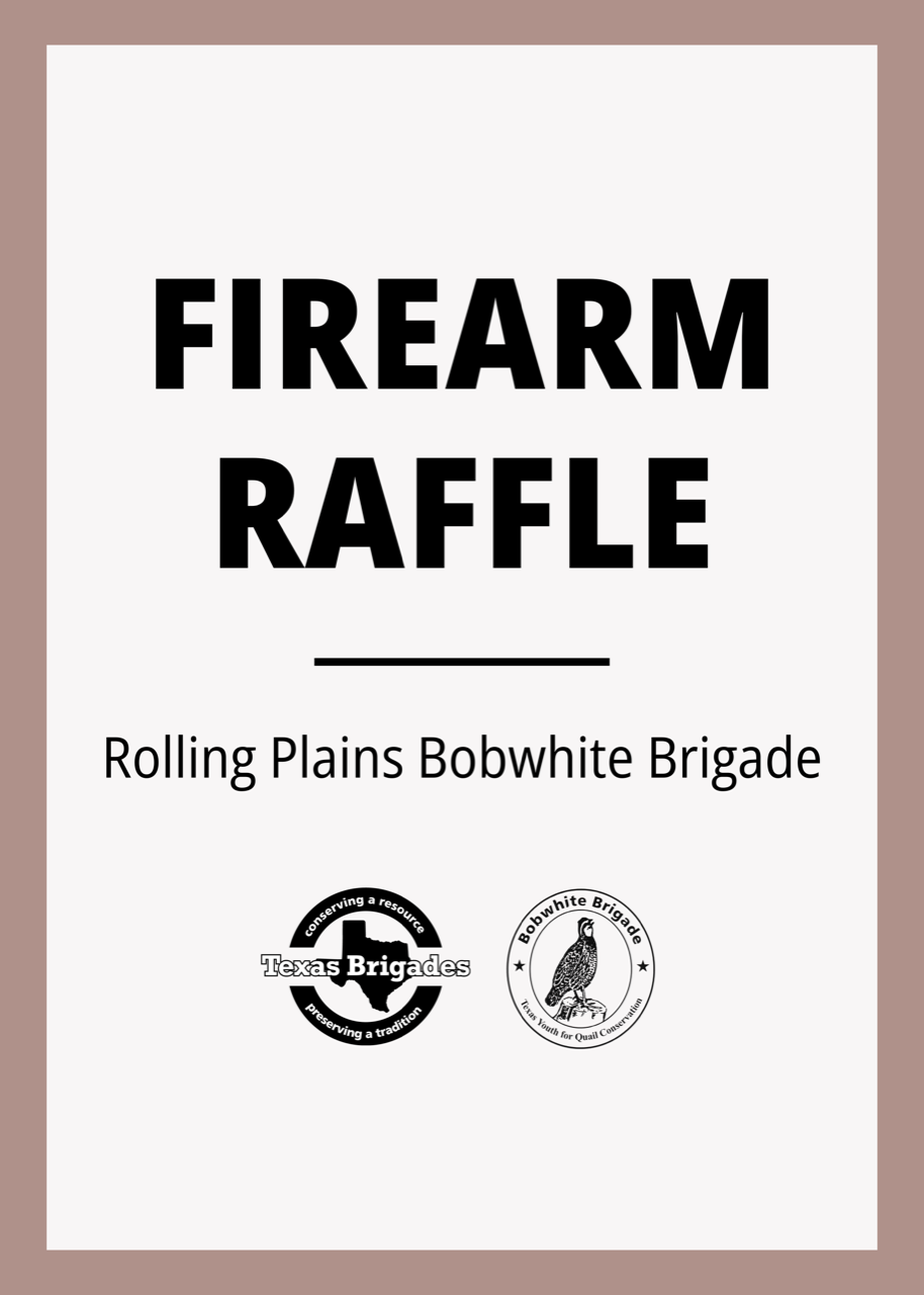 Rolling Plains Bobwhite Brigade Raffle Ticket