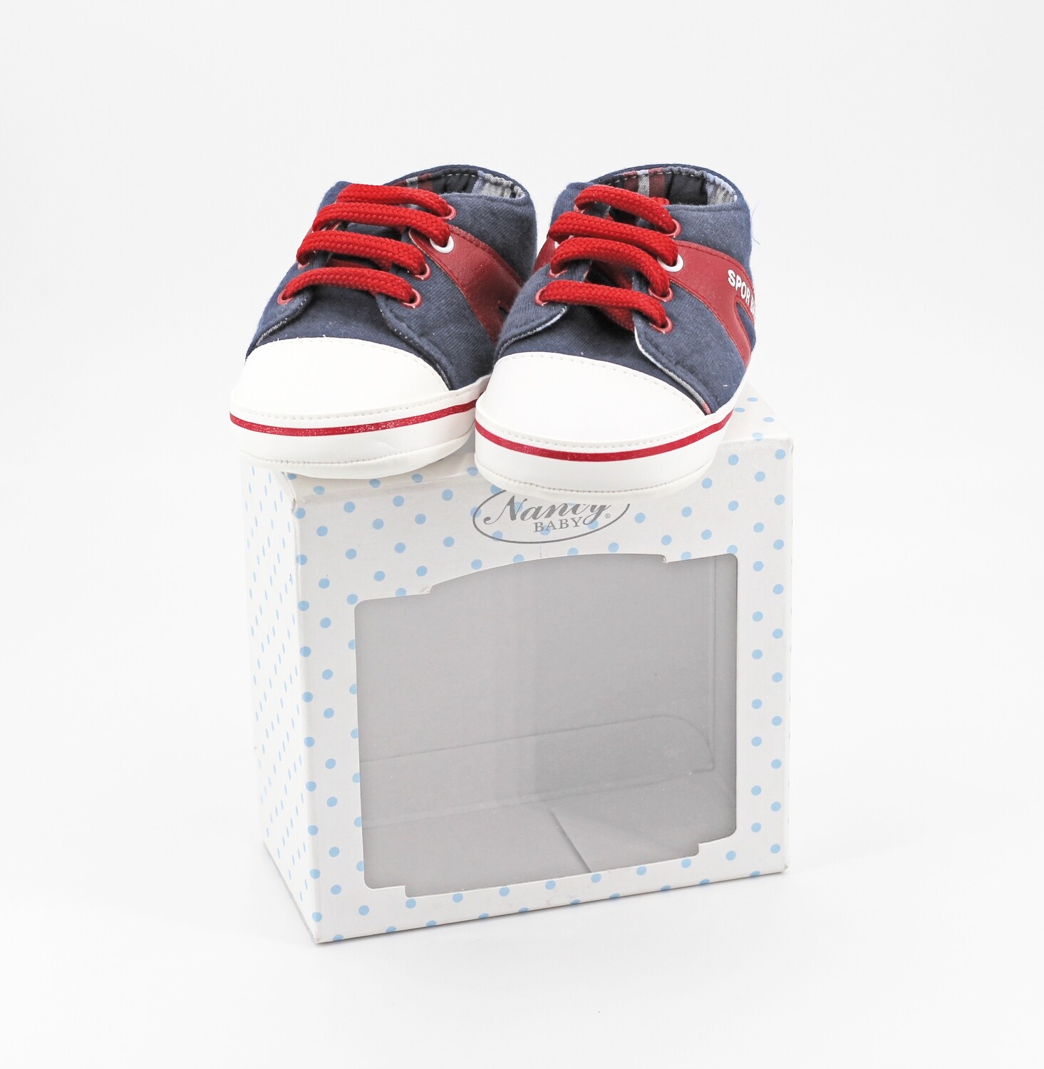 scarpine neonato blu
