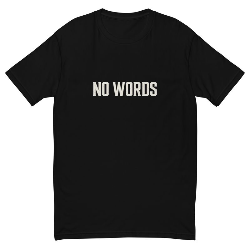 No words T-shirt