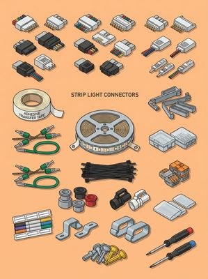 Strip Light Connectors