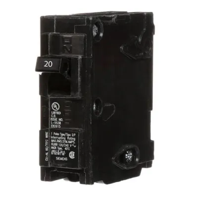 Single Pole 20A Breaker (Q120)