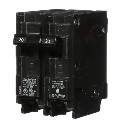 Double Pole 20A Breaker (Q220)
