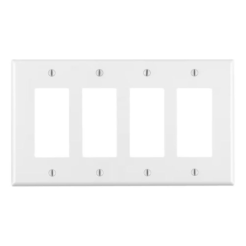 4 Gang Decora Cover Plate